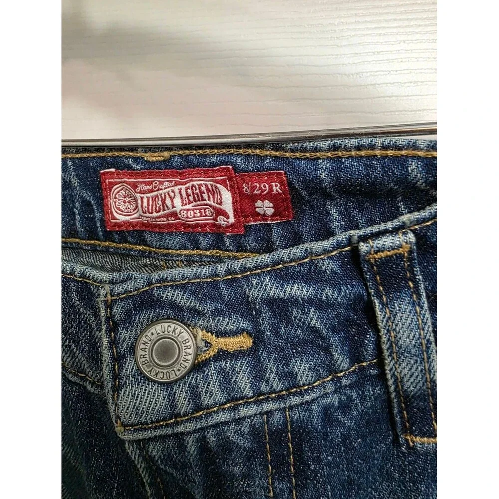 Lucky Brand Boy Mid-Rise Relaxed Strait Jeans (8/29)R - Picture 4 of 8